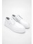 Adenerkek Beyaz Rugan Deri Sneakers & Spor Ayakkabı 352 20421 Erk Ayk Y24 2