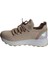 Yazkış Kadın Siyah Ten Triko Kumaş Bağcıksız Arkası Holıganlı 4cm Comfort Taban Fashıon Spor Ayakkab 3