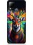 Infinix Hot 10T Uyumlu Mistik Ala Geyik Desenli Silikon Kılıf 1
