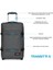 Transit'r S Black Denim Valiz 5