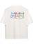 Toxic People Oversize T-Shirt Erkek - Ekru 4