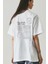 Self Love Oversize T-Shirt Kadın - Beyaz 2