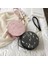 Pembe-Yuvarlak Şekil Stili Sıcak Satış Tatlı Dantel Yuvarlak Çanta Womemall Taze Çiçek Zincir Omuz Için Yüksek Li Pu Deri Kadın Crossbody Çanta (Yurt Dışından) 4