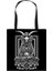 STDWITCHCCW08 Stili 34CMX34CM Cadı Dolu Şeytan Kadın Omuz Çantası Baphomet Büyücülük Çanta Siyah Kedi Nedensel Bez Çantalar Bayanlar Alışveriş Çantası (Yurt Dışından) 3
