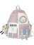 Pembe Stil Ördek Bebek Yok Kadın Harajuku Naylon Çanta Kawaii Kız Kolej Öğrenci Sırt Çantası Su Geçirmez Moda Bayanlar Okul Çantası Kitap Kadın Sevimli Sırt Çantası Yeni (Yurt Dışından) 1