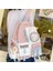 Pembe Stil Ördek Bebek Yok Kadın Harajuku Naylon Çanta Kawaii Kız Kolej Öğrenci Sırt Çantası Su Geçirmez Moda Bayanlar Okul Çantası Kitap Kadın Sevimli Sırt Çantası Yeni (Yurt Dışından) 4