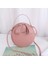 Pembe-Yuvarlak Şekil Stili Sıcak Satış Tatlı Dantel Yuvarlak Çanta Womemall Taze Çiçek Zincir Omuz Için Yüksek Li Pu Deri Kadın Crossbody Çanta (Yurt Dışından) 5