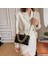 Beyaz Stil Moda Akşam Çanta Altın Zincir Çanta Parti Manşonlar Bayan Çanta Omuz Çantaları Womeace Puff Messenger Crossbody Çanta (Yurt Dışından) 2