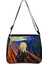 YXBSJMHS14 Stili 20CMX24CM Van Gogh Yıldızlı Gece Omuz Ayçiçeği Yağlıboya Tuval Tote Çanta Retro Mona Lisa Sanat Moda Çanta Kadın Eğlence Debriyaj (Yurt Dışından) 1