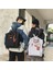 Siyah Stil Moda Kadın Sırt Çantası Sevimli Öğrenciler Scoolbag Büyük Kapasiteli Kadın Genç Kızlar Için Seyahat Okul Çantaları Sırt Çantası Mochilas (Yurt Dışından) 2