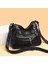 Kahverengi Tarzı Yüksek Li Kadın Omuz Çantası Pu Deri Crossbody Çanta Çok Cepli Messenger Çanta Çiçek Patchwork Deri Çanta Yumuşak Çanta (Yurt Dışından) 4