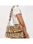 Bej Leopar C Stili Kürk Çanta Hayvan Baskı Leopar Çanta Kadın Bayanlar Kış Sıcak Crossbody Çanta Ünlü Büyük Kapasiteli Shoudler Clutew (Yurt Dışından) 3