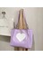 Siyah Stil 31X27X8CM Xiuya Harajuku Kawaii Omuz Çantası Kadın Japon Sevimli Kalp Lolita Tote Çanta Bayan Çanta Fermuar ile Büyük Shopper (Yurt Dışından) 3