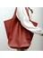 Style2-Siyah Stil Yeni Varış Retro Kadın Düz Renk Büyük Kapasiteli Koltukaltı Çanta Moda Pu Deri Düğme Omuz Çantaları Kompozit Debriyaj (Yurt Dışından) 4
