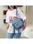 Beyaz Stil Aksesuarlarla Moda Kawaii Mini Sırt Çantası Kadın Omuz Çantası Genç Kızlar Için Çok Fonksiyonlu Küçük Sırt Çantası Bayanlar Travle Okul Sırt Çantaları (Yurt Dışından) 3