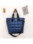 Stil3-Mavi Stil 30-50CM 2022 Yeni Kış Tek Omuz Tote Kadın Uzay Ped Pamuk Tüy Aşağı Çanta Kova Çanta Ana Kesesi Carteira Bolsa Feminina (Yurt Dışından) 1