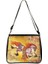 YXBGUSTC01CW Stili 20CMX24CM Gustav Klimt Yağlıboya Omuz Çantası Öpücük Gözyaşı La Virgen Debriyaj Kadın Rahat Çanta Kız Messenger Çanta Tuval Crossbody Çanta (Yurt Dışından) 1