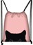 SKDBLACKCATS18 Stili Sevimli Siyah Kedi Ipli Çanta Kadın Alışveriş Çantaları Kanvas Seyahat Çantası Moda Saklama Torbaları Genç Kız Sırt Çantası (Yurt Dışından) 1