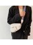 Beyaz Stil Düzensiz Retro Basit Messenger Eyer Çanta Örgülü Omuz Askısı Batı Moda Koltukaltı Çanta Kadın (Yurt Dışından) 5