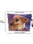 Desen 1 Stili 22X13CM Yaratıcı Tasarım Westie Köpek Boyama Kadın Kozmetik Çantası Multiuse Seyahat Tuvalet Depolama Organize Çanta Bayan Makyaj Çantası Kılıfı (Yurt Dışından) 3
