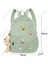 Mavi Stil Ayı Kolye ile Kadın Naylon Sevimli Sırt Çantası Ayı Kadın Öğrenci Kolej Okul Çantası Rozeti Kız Bebek Sırt Çantası Kawaii Kitap Bayanlar Moda Çantalar Trendy (Yurt Dışından) 5