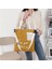 Siyah Stil 35X32X3CM Büyük Kapasiteli Tuval Kadın Çanta Mektup Baskı Hit Renk Omuz Çantası Wome Için Edebi Basit Taşınabilir Crossbody Çanta (Yurt Dışından) 2