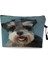 Desen 9 Stili 22X13CM Yağlıboya Schnauzer Westie Köpek Baskı Kadın Kozmetik Çantaları Güzel Rahat Seyahat Taşınabilir Saklama Çantası Tuvalet Makyaj Çantası (Yurt Dışından) 2