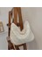 Beyaz Stil 42CMX29CMX13CM Yeni Büyük Kapasiteli Çanta Kış Tüy Aşağı Kadınlar Için Omuz Çantası Beyaz Uzay Ped Pamuklu Bez Çantalar Bayanlar Crossbody Çanta Kesesi (Yurt Dışından) 5