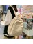 Gri Stil Ayı Iğnesi ile Şerit Sevimli Kadife Kadın Sırt Çantası Schoolbag Genç Kız Erkek Için Lüks Harajuku Kadın Moda Çanta Öğrenci Bayan Kitap Paketi (Yurt Dışından) 2