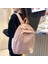 Gri Stil Ayı Iğnesi ile Şerit Sevimli Kadife Kadın Sırt Çantası Schoolbag Genç Kız Erkek Için Lüks Harajuku Kadın Moda Çanta Öğrenci Bayan Kitap Paketi (Yurt Dışından) 4