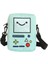 Yeşil Stil Kadın Rahat Omuz Çantası Sevimli Kız Mini Naylon Robot Telefon Çanta Messenger Bolsas De Marca Komik Kawaii Crossbody Çanta (Yurt Dışından) 1
