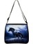 YXBMAC11CW Stili 25CMX30CM Hayvan At Baskı Omuz Çantası Kadın Eğlence Çanta Taşınabilir Kanvas Messenger Çanta Bayanlar Küçük Retro Debriyaj Kadın Çapraz Çanta (Yurt Dışından) 3