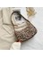 Leopar Tarzı 23CM x 7.5cm x 13CM Naylon Retro Ekose Moda Bayanlar Leopar Baskı Rahat Omuz Koltukaltı Çantaları Kadınlar Için Rend Kız Shopper Kadın Çanta (Yurt Dışından) 1