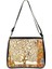 YXBMINGHUA11X Stili 25CMX30CM Gustav Klimt Yağlıboya Omuz Çantası Öpücük Gözyaşı La Virgen Debriyaj Kadın Rahat Çanta Kız Messenger Çanta Tuval Crossbody Çanta (Yurt Dışından) 2