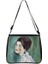 YXBMINGHUA24X Stili 20CMX24CM Gustav Klimt Yağlıboya Omuz Çantası Öpücük Gözyaşı La Virgen Debriyaj Kadın Rahat Çanta Kız Messenger Çanta Tuval Crossbody Çanta (Yurt Dışından) 1