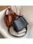 Haki Stili Rahat Yumuşak Pu Deri Çanta Kadınlar Için Crossbody Omuz Çantaları Yeni Küçük Kova Tote Kadın Çantaları Seyahat Alışveriş Çantası Tote (Yurt Dışından) 5