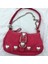 Kırmızı Stil 23X12X5CM Xiuya Harajuku Vintage Kadın Omuz Çantası Gül Kırmızı Kalp Japon Goth Lolita Çanta Kadın Çanta Cep Telefonu Kılıfı Çanta (Yurt Dışından) 2