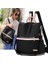 Siyah Stil Asual Oxford Sırt Çantası Kadın Siyah Su Geçirmez Naylon Genç Kızlar Için Okul Çantaları Yüksek Li Moda Seyahat Tote Packbag (Yurt Dışından) 3