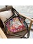 Mor Tarzı 45X36X10CM Herlad Moda Büyük Kadın Çanta Li Deri Parlak Payetli Kadın Omuz Çantası Rahat Mektup Baskı Bayan Tote Çanta Kesesi (Yurt Dışından) 5