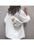 Beyaz 1 Stil Moda Kadın Bel Çantası Yeni Yaz Messenger Omuz Kanvas Çanta Çok Fonksiyonlu Göğüs Çantası Tüm Maç Mochila Mujer (Yurt Dışından) 1