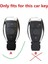 Pembe Anahtarlık 2 Düğmeler Yumuşak Tpu Araba Anahtarı Kılıf Kapak Kabuk Mercedes Benz W203 W204 W GLK300 Cls Clk Cla Slk C S E Sınıfı Aksesuarları (Yurt Dışından) 2