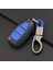 Kırmızı Anahtarlık Karbon Fiber Uzaktan Kumanda Araba Anahtarlık Anahtarlık Kılıf Ford Focus Mk3 Mk4 Kuga Kaçış Ecosport Yeni Fiesta, Akıllı Anahtar (Yurt Dışından) 4