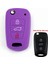Mor Araba Styling Anahtar Kılıfı Silikon Uzaktan Anahtar Cilt Tutucu Fob Kia Rio K2 K5 Soul Venga Picanto Sorento Ceed Sportage Cerato (Yurt Dışından) 1