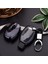 Siyah Anahtarlık Li Tpu + Pc Araba Anahtarı Kılıf Kapak Anahtarlık Zincir Yüzük Mercedes Benz W203 W210 W211 W124 W202 W204 Amg Aksesuarları (Yurt Dışından) 3