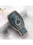 Yeşil Araba Anahtarı Kılıf Kapak Anahtar Çanta Mercedes Benz A B Lass Amg Gla Cla Glc W176 W221 W204 W205 Aksesuarları Tutucu Kabuk Anahtarlık (Yurt Dışından) 3