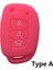 Mavi Tip D Hyundai Solaris Accent IX25 Creta Elantra IX35 Tucso Verna I10 I20 I40 Anahtar Kutu Için Araba Aksesuarları Anahtarlık (Yurt Dışından) 3