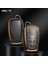 Metal Anahtarlık Moda Tpu Araba Uzaktan Anahtar Kılıfı Kabuk Fob Toyota Corolla Prius Camry Chr C-Hr Rav4 Altis Land Cruiser Prado Anahtarsız (Yurt Dışından) 4