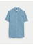 Regular Fit Kısa Kollu Oxford Gömlek 5