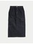 Denim Midi Kargo Etek 5