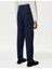 Marks & Spencer Tapered Fit Saf Keten Pantolon 4